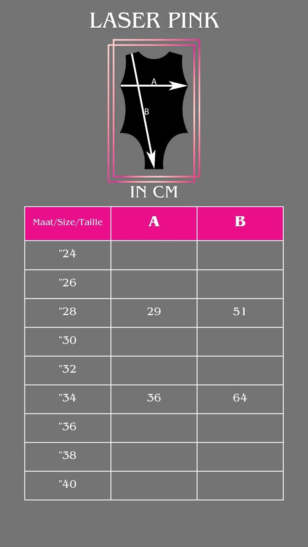 Milano mouwloos turnpakje Laser roze - Image 4